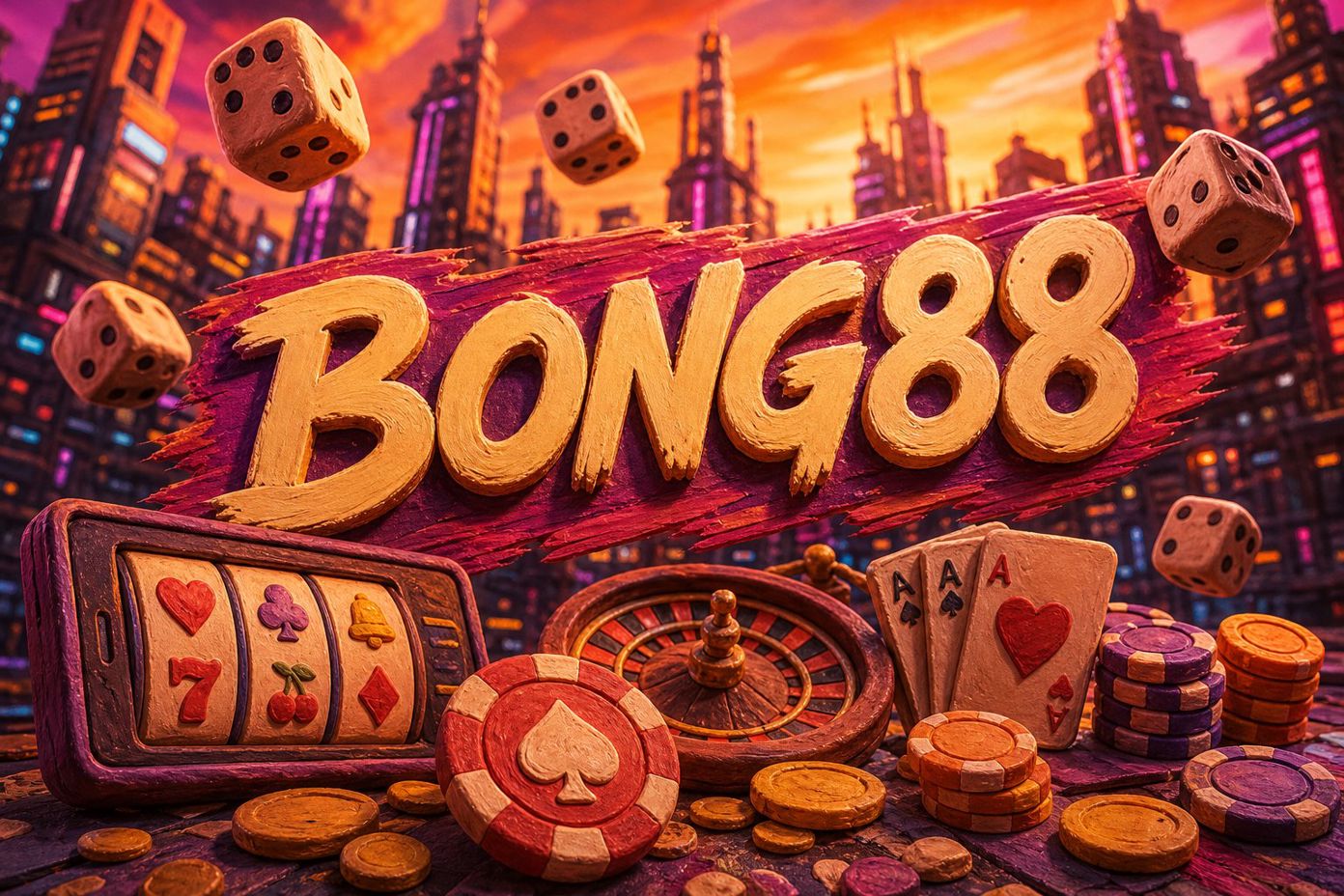 Màn hình đăng ký tài khoản BONG88 kèm danh sách quà chào mừng người chơi mới
